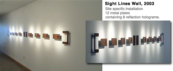 View of Sight Lines Wall